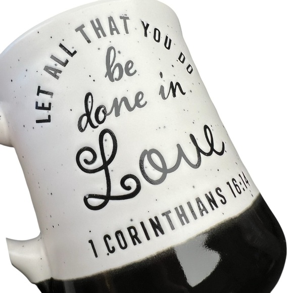 Bible Verse Mug, 1 Corinthians 16:14 - Picture 2 of 7
